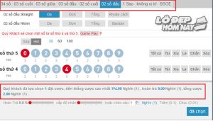 cách ghi số đề online